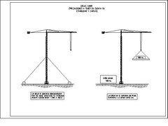 gruas torre GRAFICOS CAD SEGURIDAD